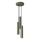 Lampadario a sospensione con filo LAGOS 3xGU10/10W/230V verde