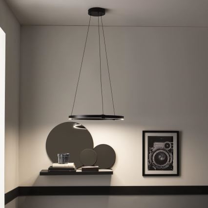 Lampadario a sospensione con filo LED dimmerabile CASSINI LED/33W/230V 2700-6500K + telecomando