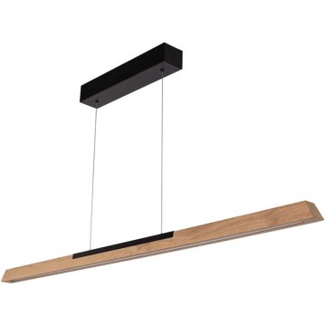 Lampadario a sospensione con filo LED dimmerabile JONAS LED/16,5W/230V quercia
