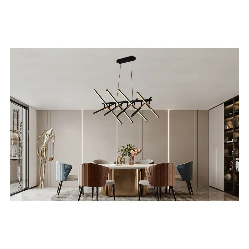 Lampadario a sospensione con filo LED dimmerabile LED/100W/230V 3000-6500K + telecomando