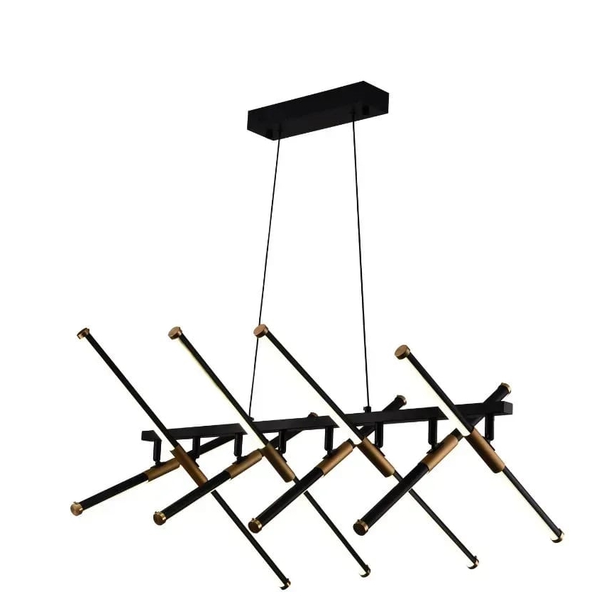 Lampadario a sospensione con filo LED dimmerabile LED/100W/230V 3000-6500K + telecomando