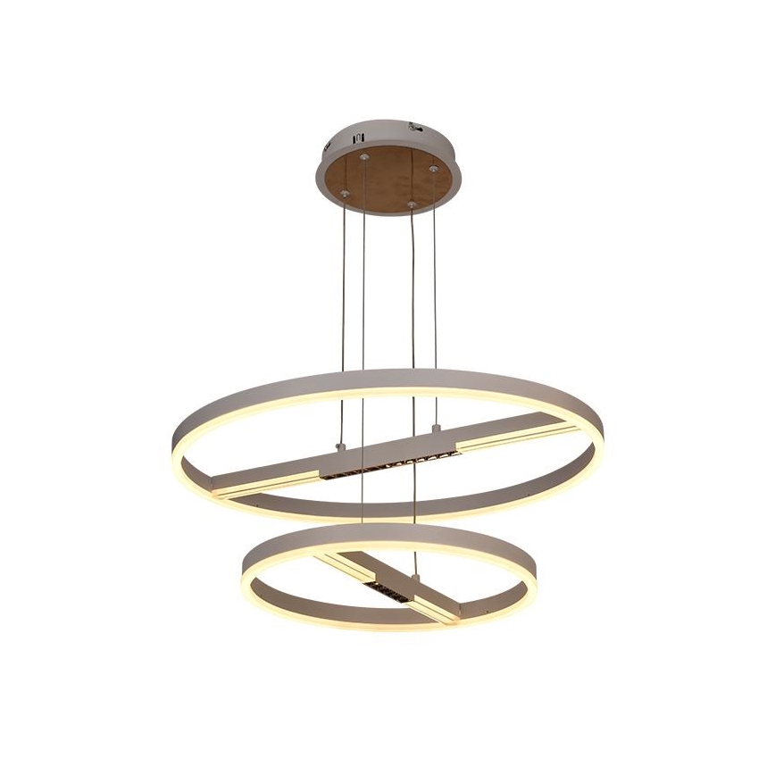 Lampadario a sospensione con filo LED dimmerabile LED/100W/230V 3000-6500K diametro 60 cm + telecomando