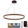 Lampadario a sospensione con filo LED dimmerabile LED/110W/230V 3000-6500K diametro 80 cm + telecomando