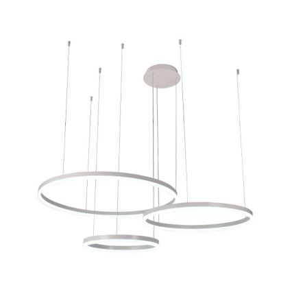 Lampadario a sospensione con filo LED dimmerabile LED/125W/230V 3000-6500K diametro 80 cm + telecomando