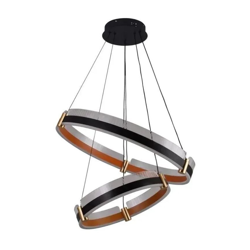 Lampadario a sospensione con filo LED dimmerabile LED/140W/230V 3000-6500K diametro 60 cm + telecomando