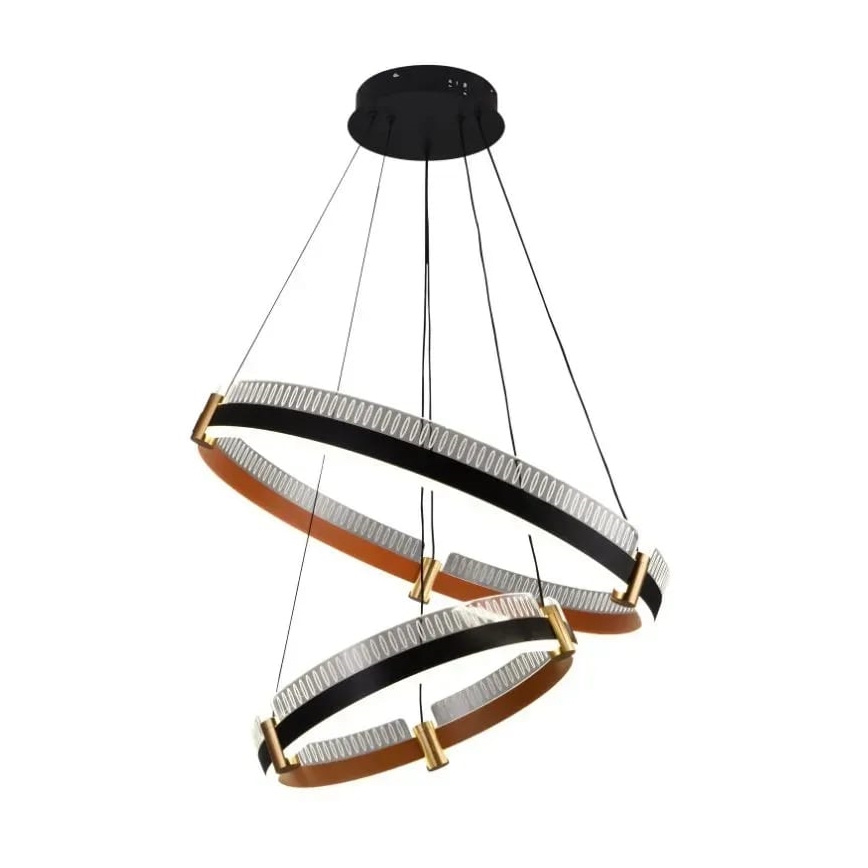 Lampadario a sospensione con filo LED dimmerabile LED/140W/230V 3000-6500K + telecomando