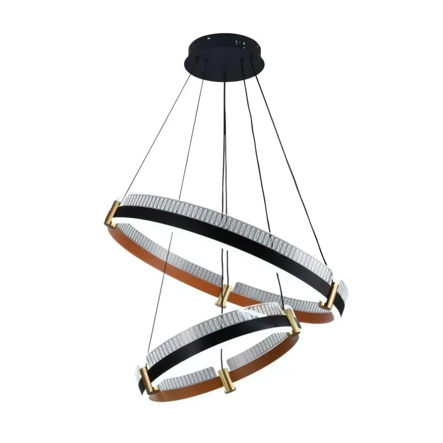 Lampadario a sospensione con filo LED dimmerabile LED/140W/230V 3000-6500K + telecomando