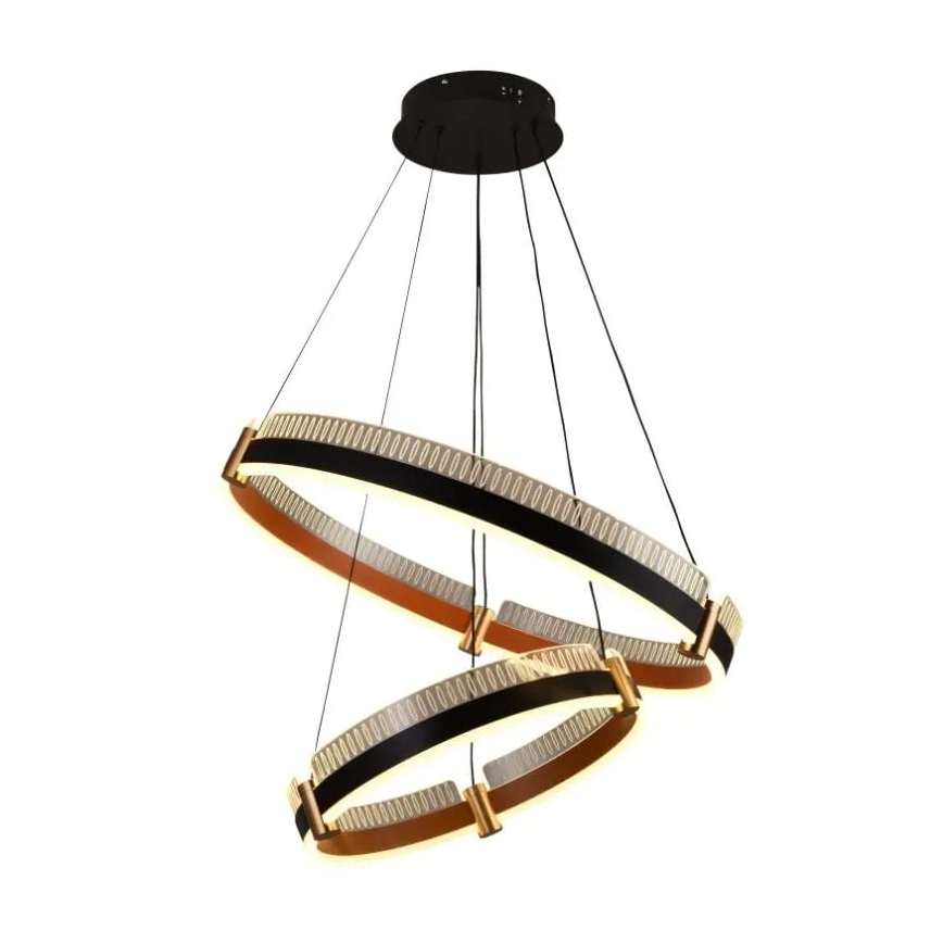 Lampadario a sospensione con filo LED dimmerabile LED/140W/230V 3000-6500K + telecomando