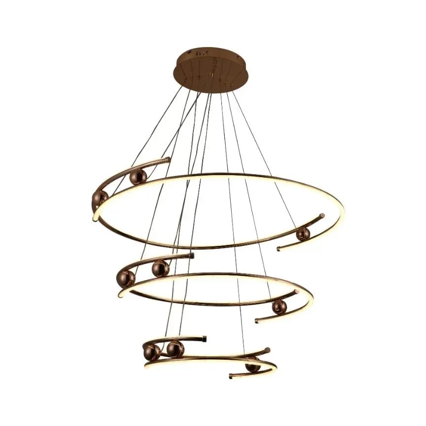 Lampadario a sospensione con filo LED dimmerabile LED/170W/230V 3000-6500K + telecomando