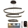 Lampadario a sospensione con filo LED dimmerabile LED/220W/230V 3000-6500K diametro 80 cm + telecomando