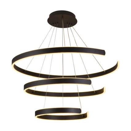 Lampadario a sospensione con filo LED dimmerabile LED/220W/230V 3000-6500K diametro 80 cm + telecomando