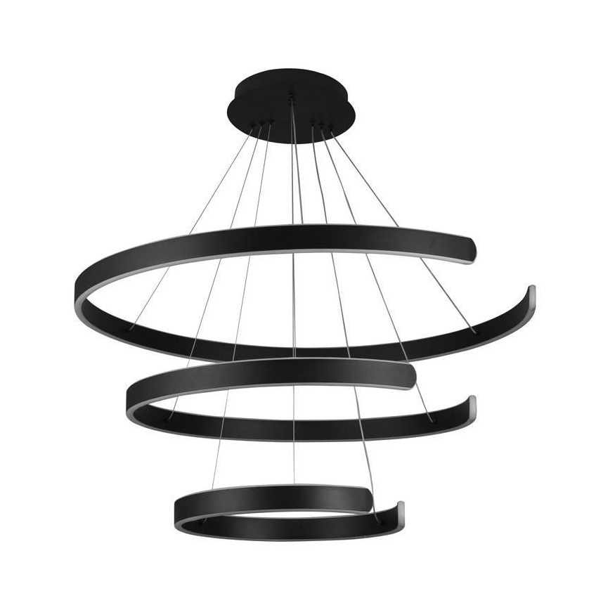 Lampadario a sospensione con filo LED dimmerabile LED/220W/230V 3000-6500K diametro 80 cm + telecomando