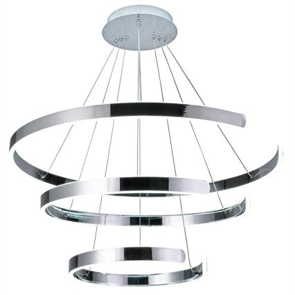 Lampadario a sospensione con filo LED dimmerabile LED/220W/230V 3000-6500K diametro 80 cm + telecomando