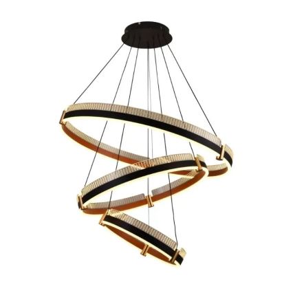 Lampadario a sospensione con filo LED dimmerabile LED/240W/230V 3000-6500K diametro 80 cm + telecomando