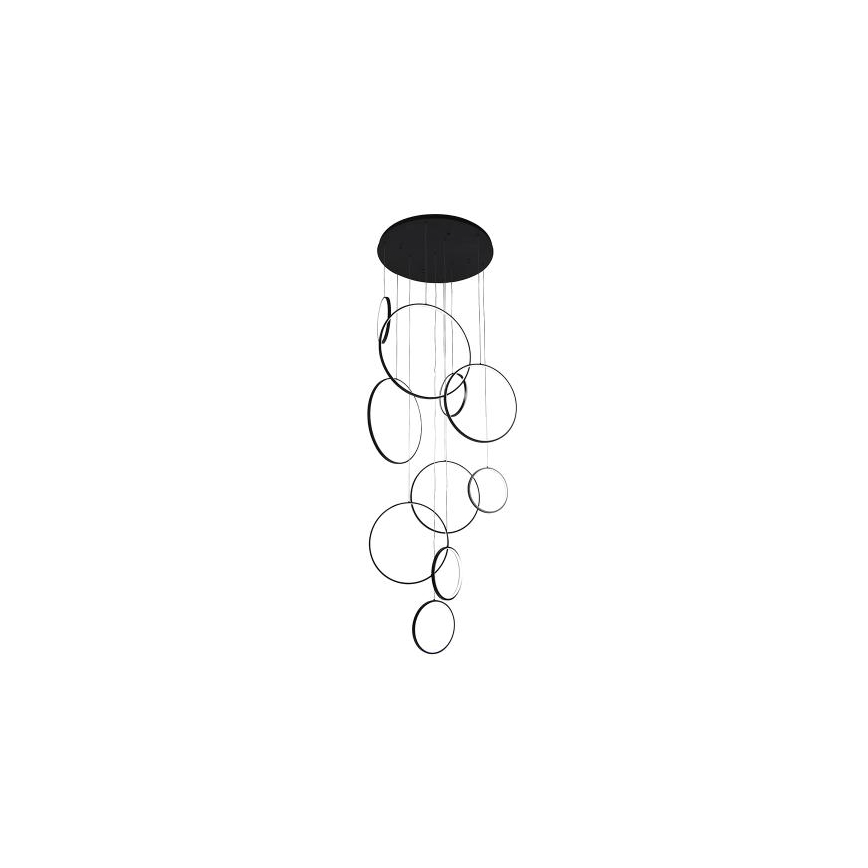 Lampadario a sospensione con filo LED dimmerabile LED/290W/230V 3000-6500K diametro 60 cm + telecomando