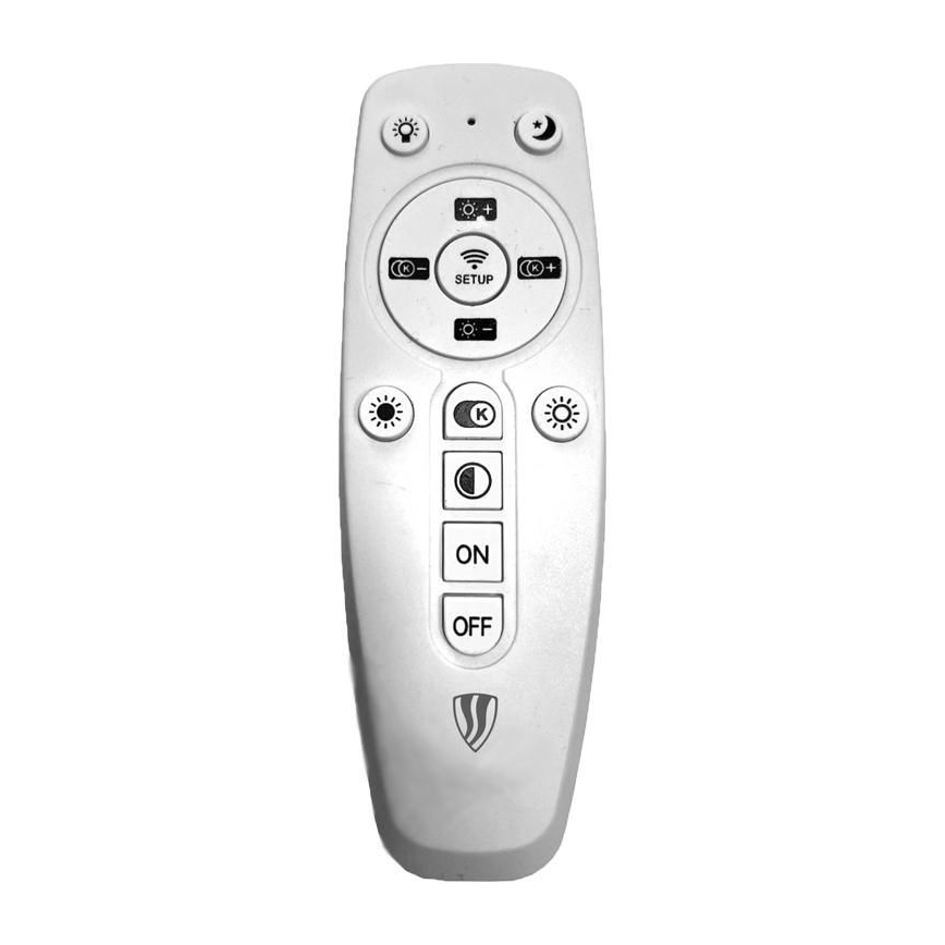 LED Lampadario di cristallo dimmerabile a filo LED/40W/230V 3000-6500K cromo lucido + telecomando
