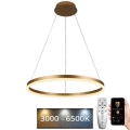 Lampadario a sospensione con filo LED dimmerabile LED/42W/230V 3000-6500K diametro 60 cm + telecomando