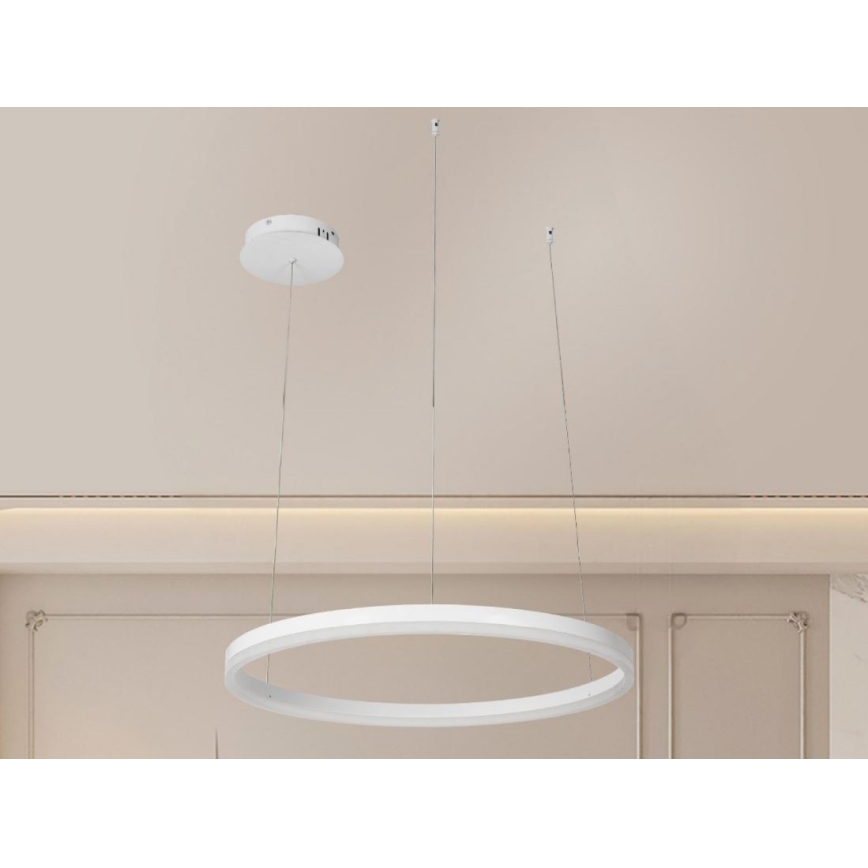 Lampadario a sospensione con filo LED dimmerabile LED/42W/230V 3000-6500K diametro 60 cm + telecomando