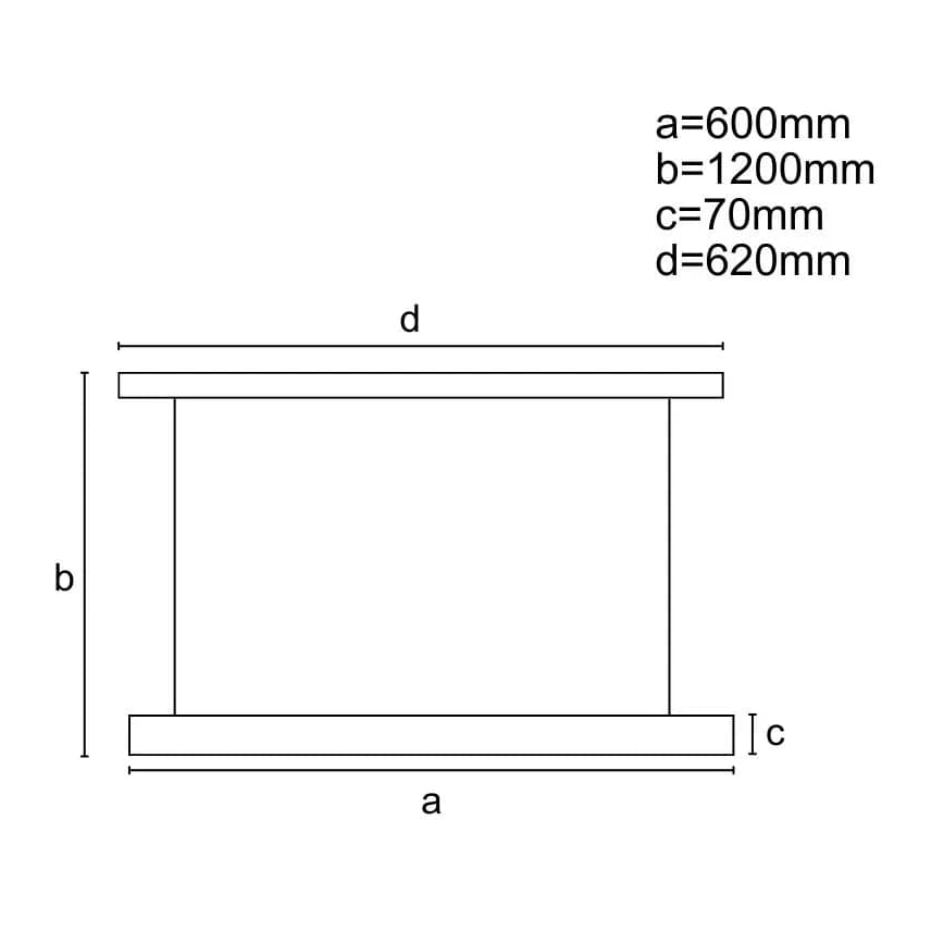 Lampadario a sospensione con filo LED dimmerabile LED/45W/230V 3000-6500K nero + telecomando