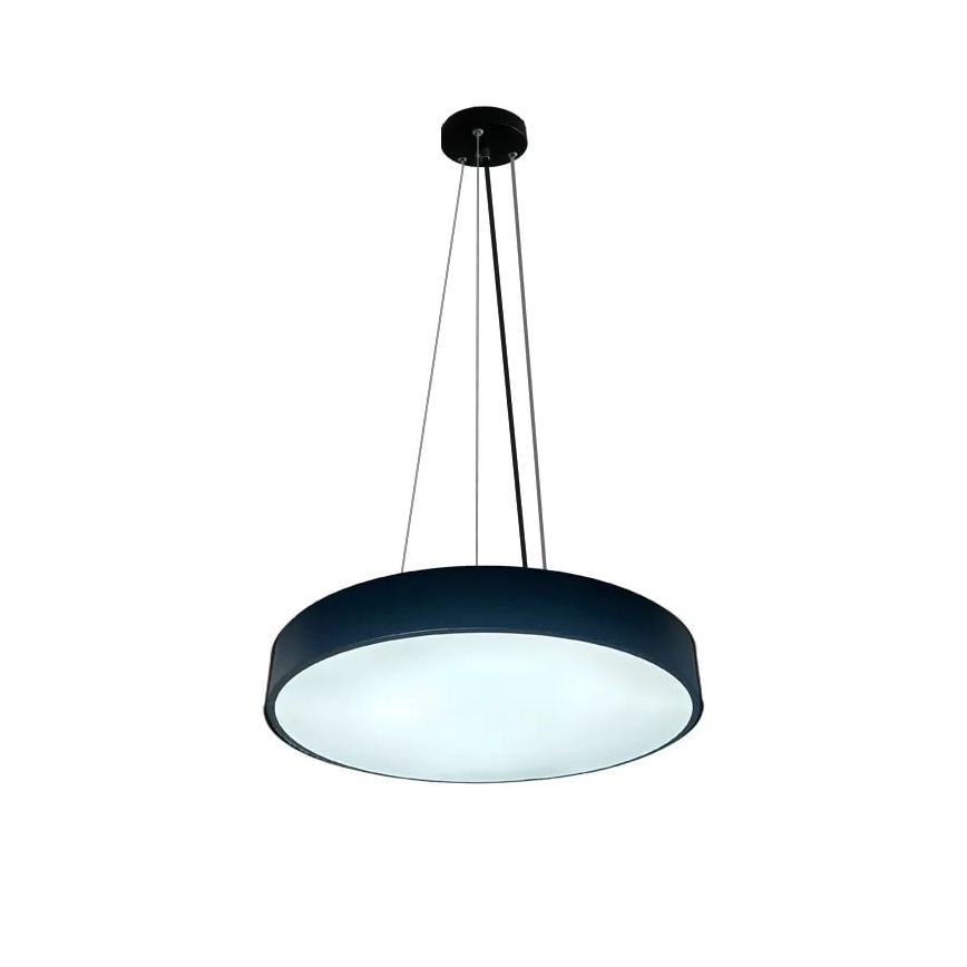 Lampadario a sospensione con filo LED dimmerabile LED/50W/230V 3000-6500K nero + telecomando