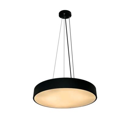 Lampadario a sospensione con filo LED dimmerabile LED/50W/230V 3000-6500K nero + telecomando