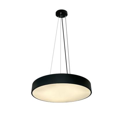 Lampadario a sospensione con filo LED dimmerabile LED/50W/230V 3000-6500K nero + telecomando