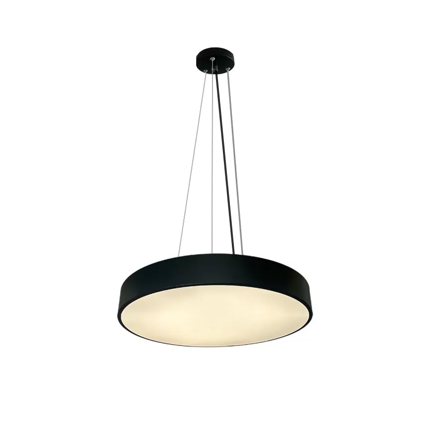 Lampadario a sospensione con filo LED dimmerabile LED/50W/230V 3000-6500K nero + telecomando