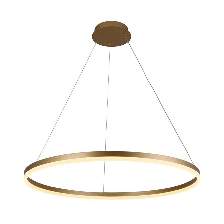 Lampadario a sospensione con filo LED dimmerabile LED/55W/230V 3000-6500K diametro 80 cm + telecomando