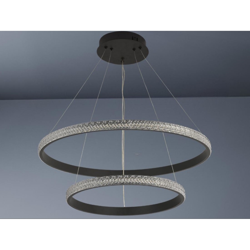 Lampadario a sospensione con filo LED dimmerabile LED/65W/230V 3000-6500K + telecomando