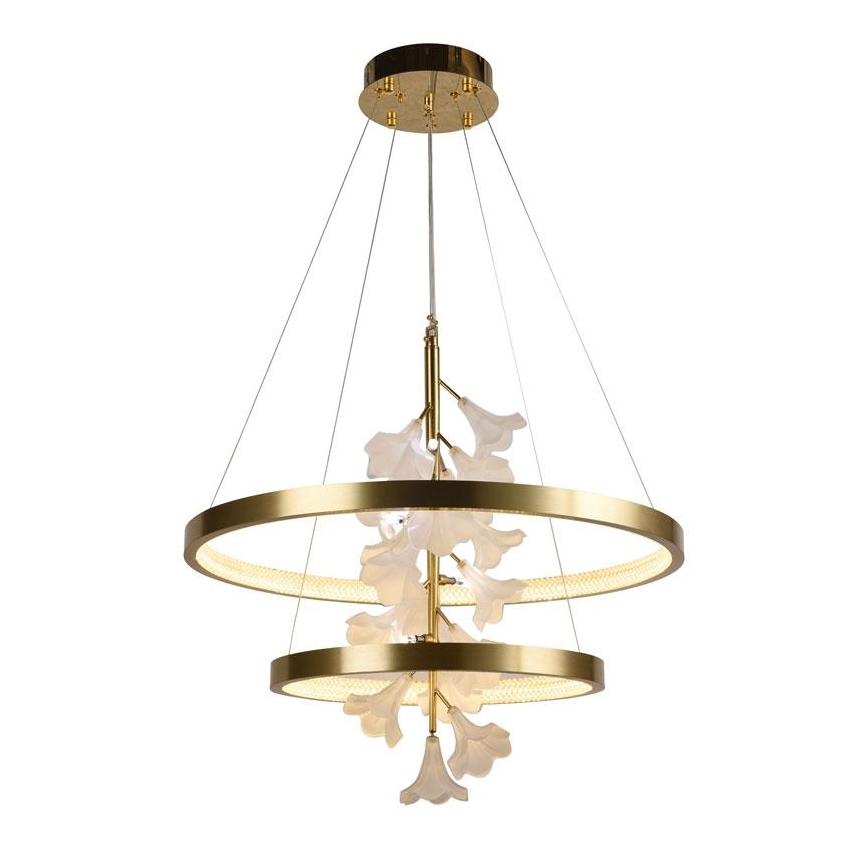 Lampadario a sospensione con filo LED dimmerabile LED/70W/230V 3000-6500K + telecomando