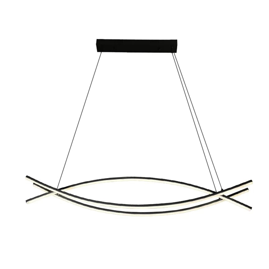 Lampadario a sospensione con filo LED dimmerabile LED/70W/230V 3000-6500K + telecomando