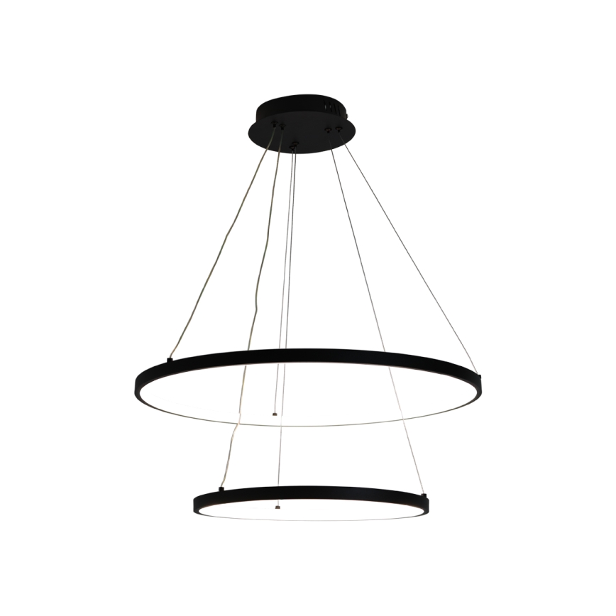 Lampadario a sospensione con filo LED dimmerabile LED/75W/230V 3000-6500K diametro 60 cm + telecomando