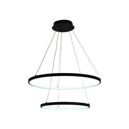 Lampadario a sospensione con filo LED dimmerabile LED/75W/230V 3000-6500K diametro 60 cm + telecomando