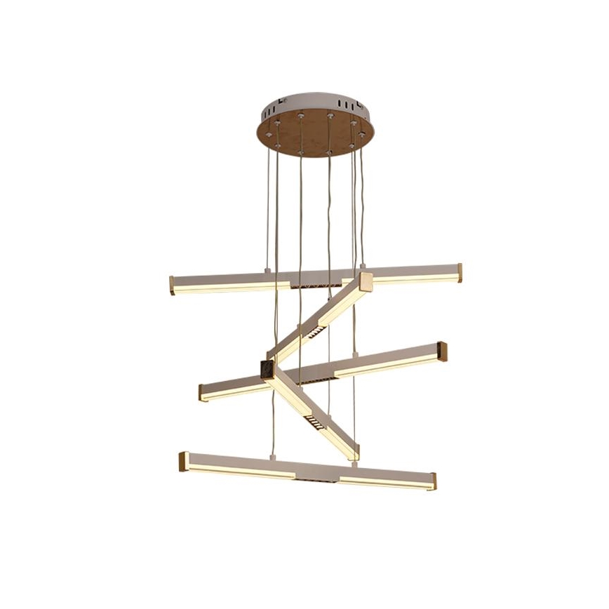Lampadario a sospensione con filo LED dimmerabile LED/75W/230V 3000-6500K diametro 60 cm + telecomando