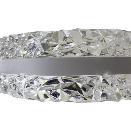 LED Dimmerabile cristallo lampadario su filo LED/80W/230V 3000-6500K bianco + telecomando