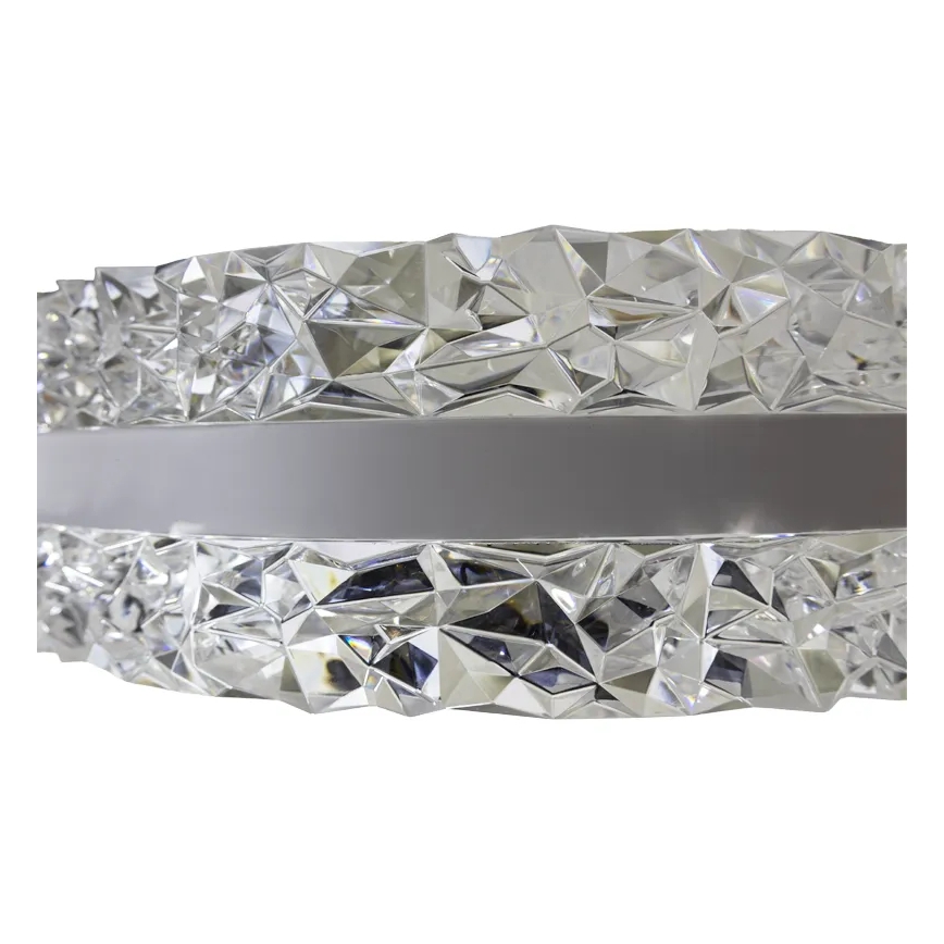 LED Dimmerabile cristallo lampadario su filo LED/80W/230V 3000-6500K bianco + telecomando