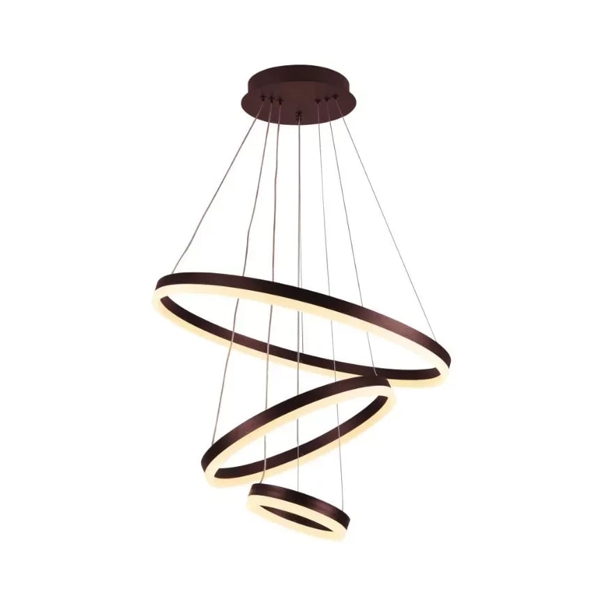 Lampadario a sospensione con filo LED dimmerabile LED/85W/230V 3000-6500K diametro 60 cm + telecomando