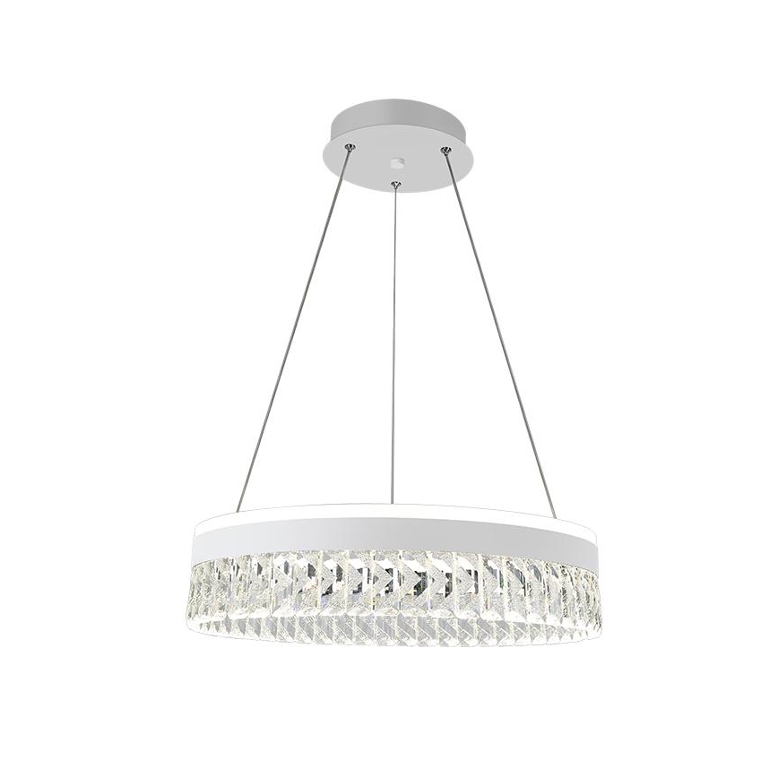 LED Dimmerabile cristallo lampadario su filo LED/90W/230V 3000-6500K bianco + telecomando