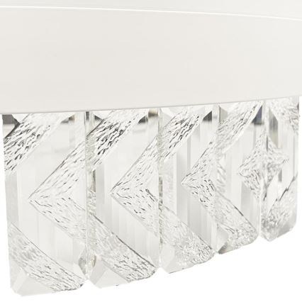 LED Dimmerabile cristallo lampadario su filo LED/90W/230V 3000-6500K bianco + telecomando