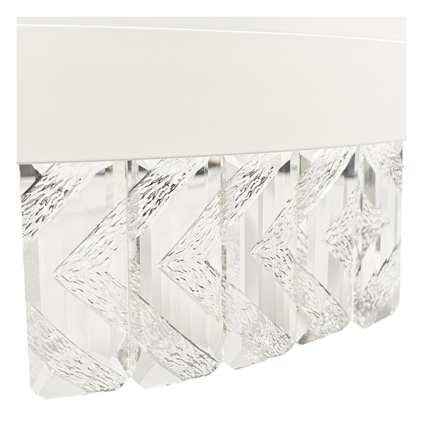 LED Dimmerabile cristallo lampadario su filo LED/90W/230V 3000-6500K bianco + telecomando