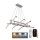 Lampadario a sospensione con filo LED dimmerabile LED/90W/230V 3000-6500K diametro 80 cm + telecomando