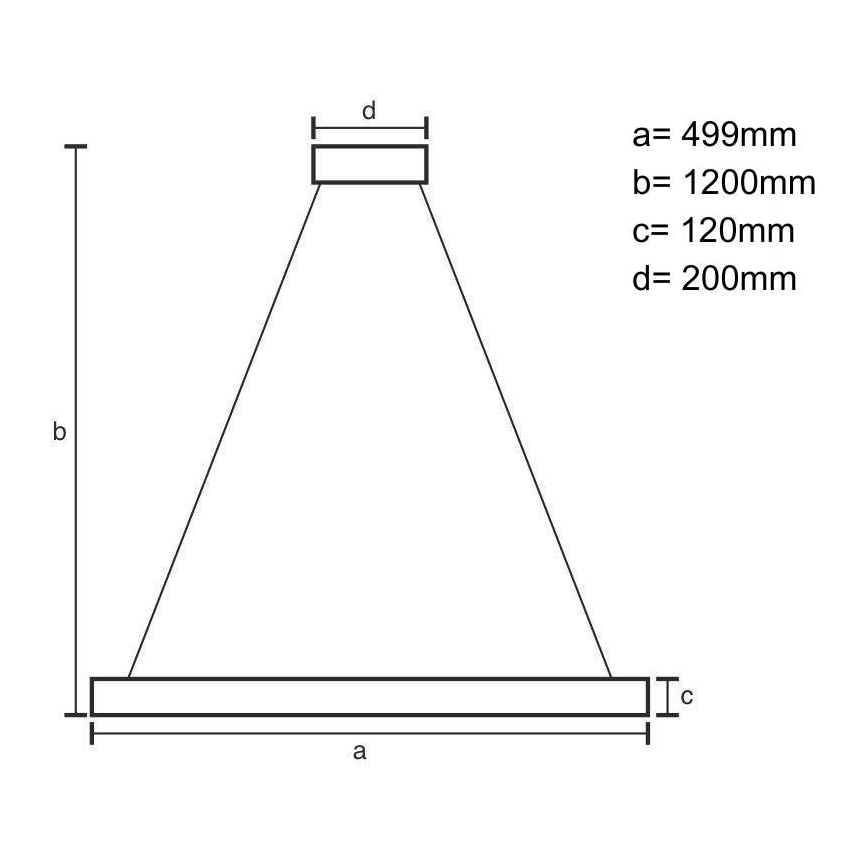 LED Dimmerabile cristallo lampadario su filo LED/90W/230V 3000-6500K nero + telecomando