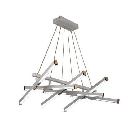 Lampadario a sospensione con filo LED dimmerabile LED/90W/230V 3000-6500K diametro 80 cm + telecomando