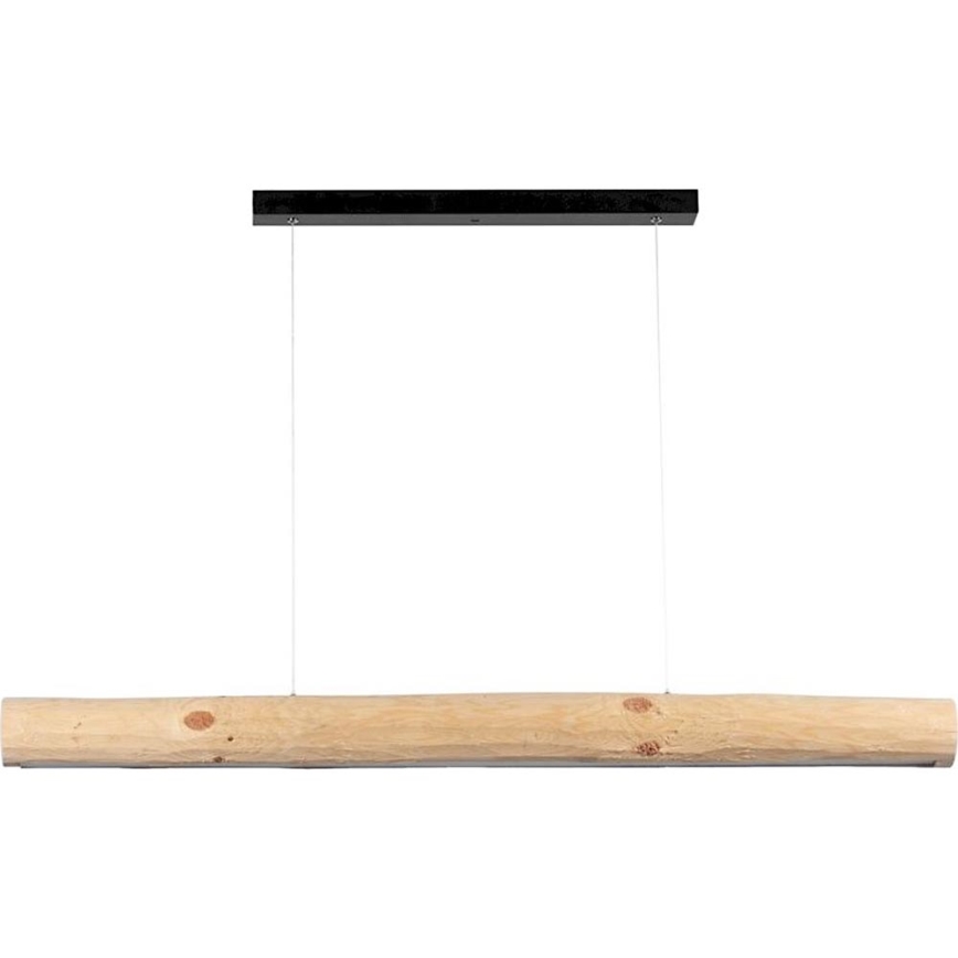Lampadario a sospensione con filo LED dimmerabile LUCAS LED/33W/230V pino