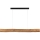 Lampadario a sospensione con filo LED dimmerabile LUCAS LED/33W/230V pino