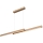 Lampadario a sospensione con filo LED dimmerabile SMAL 2xLED/22,5W/230V quercia