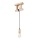 Lampadario a sospensione con filo LEON 1xE27/60W/230V faggio