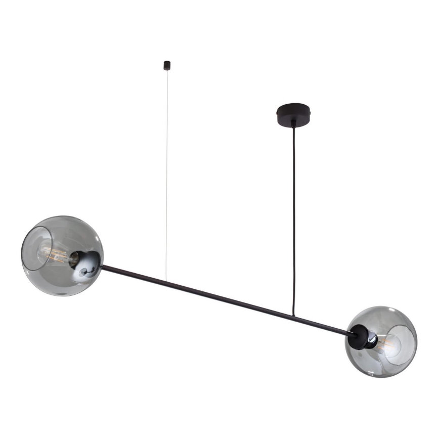 Lampadario a sospensione con filo LIBRA 2xE27/15W/230V