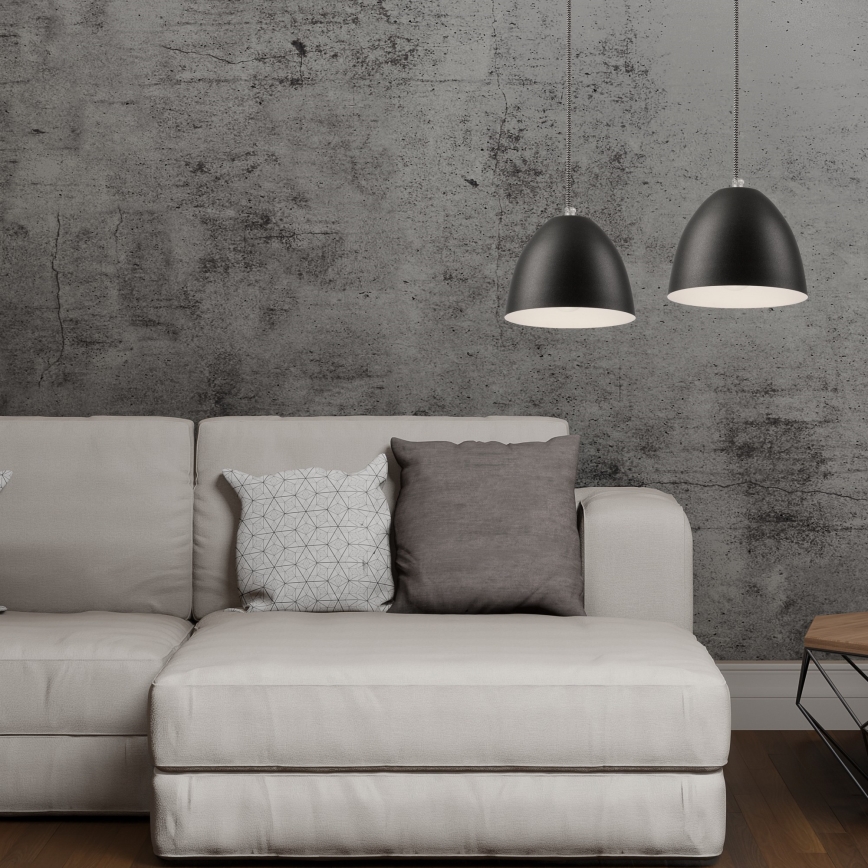 Lampadario a sospensione con filo LIVIA 2xE27/60W/230V