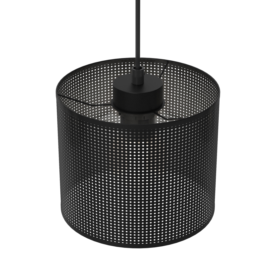 Lampadario a sospensione con filo LOFT SHADE 5xE27/60W/230V nero
